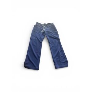FIGS Technical Collection Navy Blue Scrub Pants Mens Large T21004 Cargo Straight